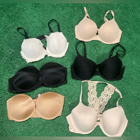 victorias secret pink Other - Victoria Secret Bra Lot of 6, Size 34 D